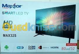  TV Maxtor 32" HD LED Smart Tv - Démo Intégré