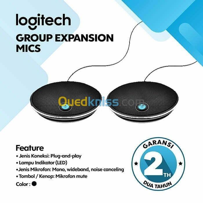  Logitech Expansion Microphobe Kit De Microphone Pour Logitech GROUP