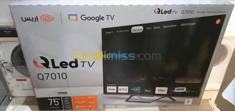  TV IRIS 75 Q7010 SMART - GOOGLE TV - QLED - UHD 4K