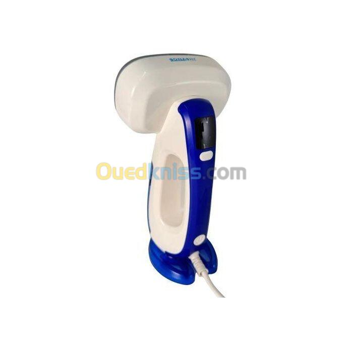 Défroisseur à Main Sonashi vapeur Garment Steamer- 2000 W -SGS-323 blanc-Bleu 2