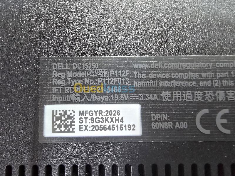 DELL 15 i7 13eme 16G DDR5/512 SSD /15.6" TACTILE / Etat neuf Cycle 2 5
