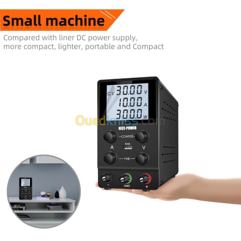 Arduino - ALIMENTATION LABO ROGRAMMABLE SPS-W3010D / SPS3010D (30V ~ 10A) 10
