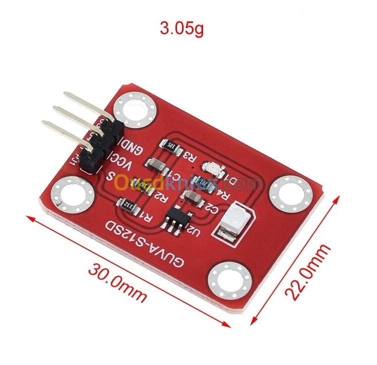 GUVA-S12SD CAPTEUR ULTRAVIOLET SOLAIRE ARDUINO RASPBERRY 2