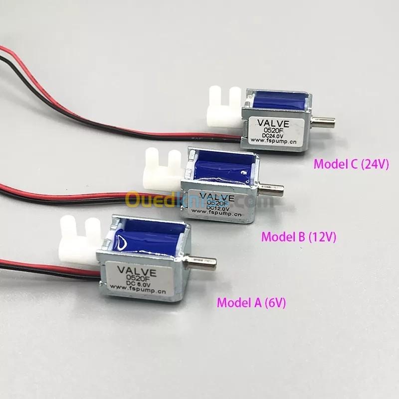  Micro-electrovanne électrique à 3 voies 12 V 24  V 5 V ARDUINO