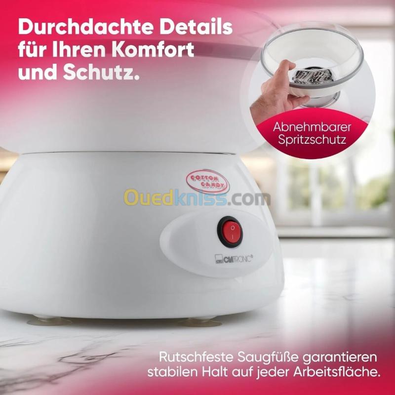 Machine à Barbe à Papa 500 W Cuve 27 cm Clatronic ZWM 3478 5