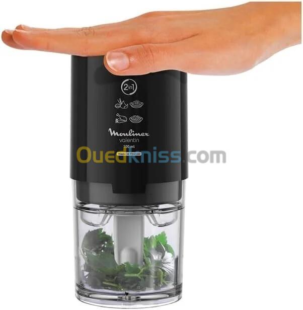 Mini Hachoir 220 W 100 ml Fabriqué en France Moulinex Valentin DJ120810 3