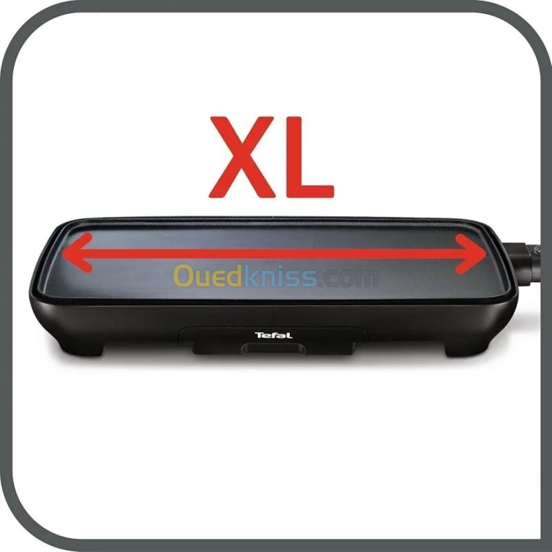 Plaque De Grill TEFAL Plancha Malaga Électrique 2000W Avec Thermostat Réglable 4