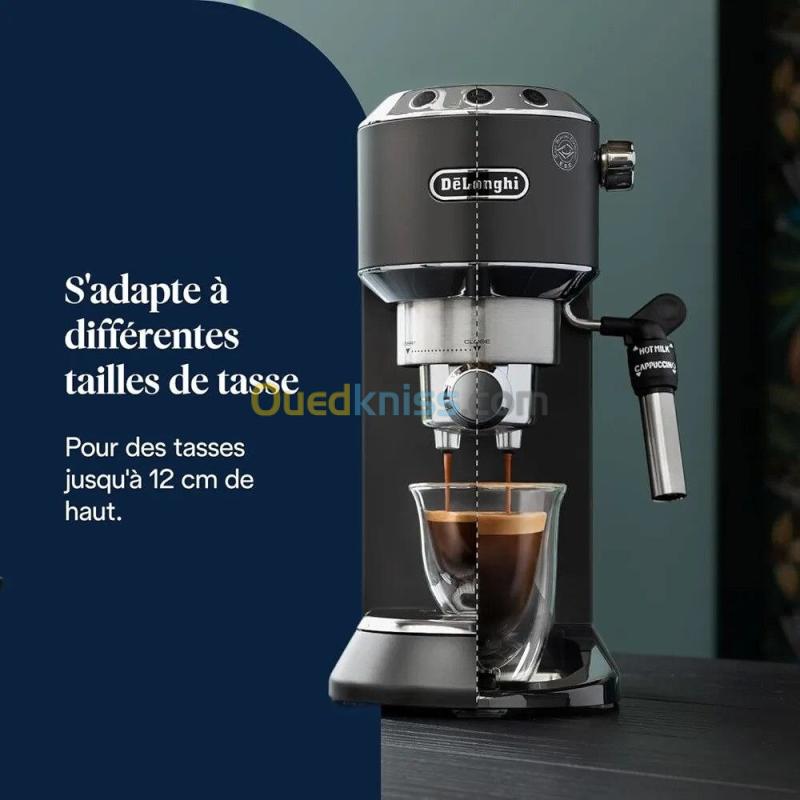 Machine à Café Cafetiere DeLonghi Dedica Style 15 bars 1.1L 1300W - ماكينة قهوة 6