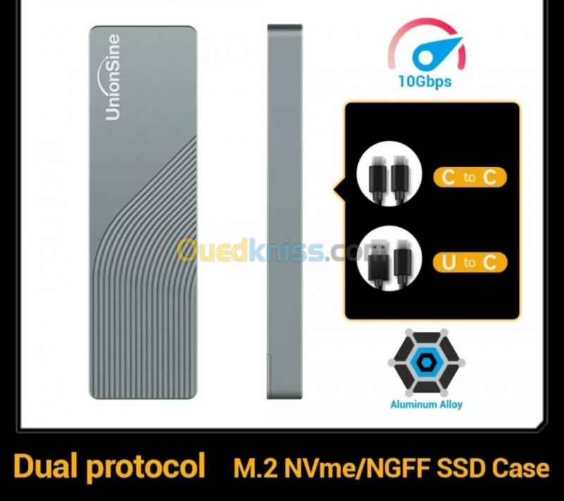 UnionSine M2 NVMe NGFF SATA SSD