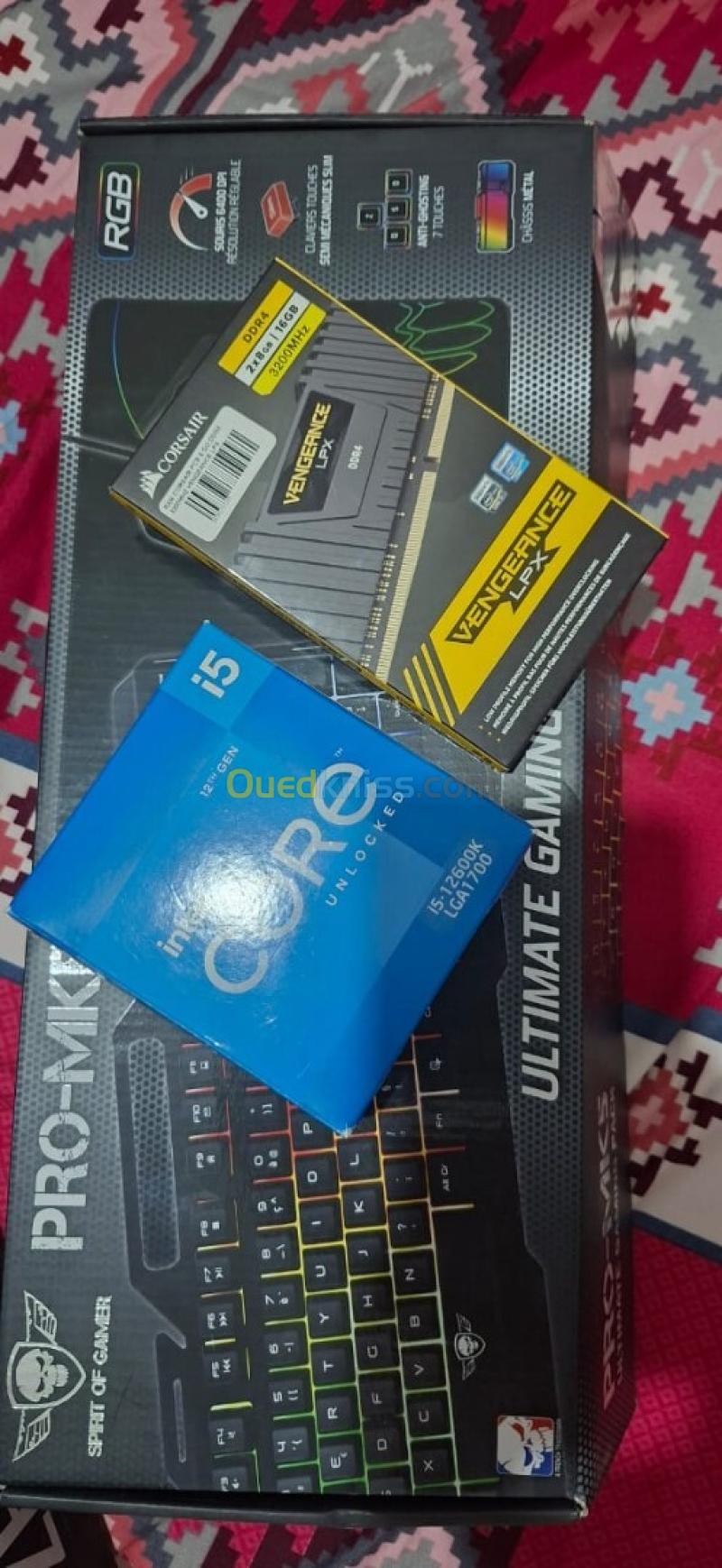 PC performant, I5 12600K, RX6600, 16Go ram 4