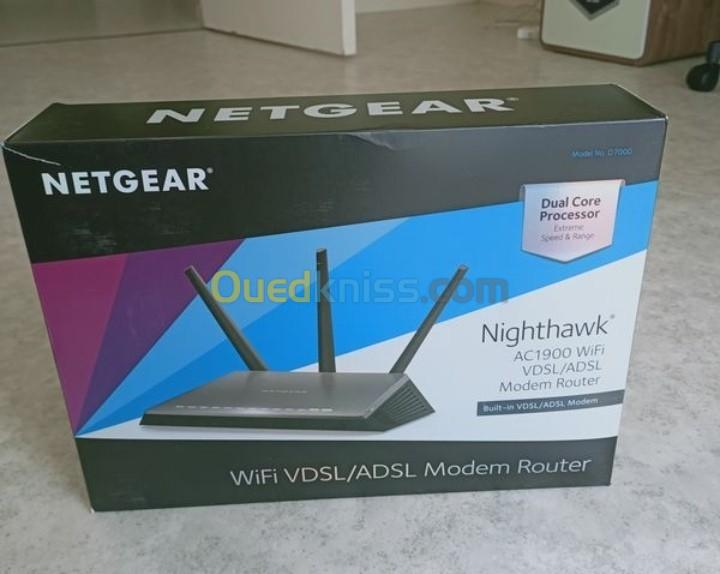  Modem-Routeur NETGEAR NIGHTHAWK Wifi ADSL/VDSL AC1900 D7000