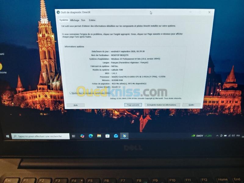Dell Latitude7280 i5 6300 4