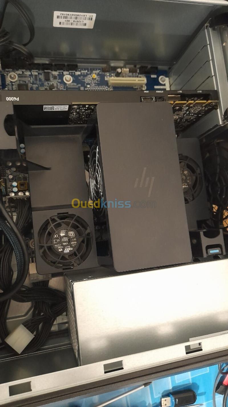 Station de travail HP Z4 G4 1x i7-7800X 32 Go RAM 500Go SSD  Quadro P4000 8gb 4