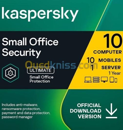  Licences Kaspersky Entreprise