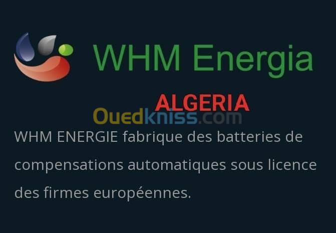  Batterie de condendateurs pour la compensation de l'énergie réactive en Algérie