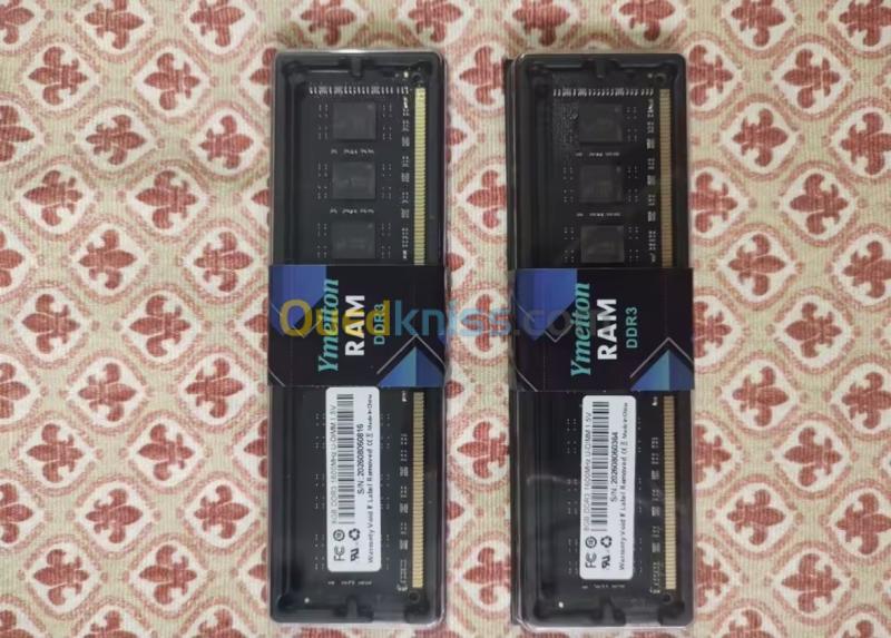 Ram 8GB DDR3 1600mhz jamis utilisé 2