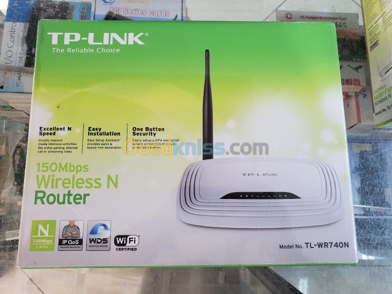 Routeur Wi-Fi TP-Link TL-WR740N - 150 Mbps