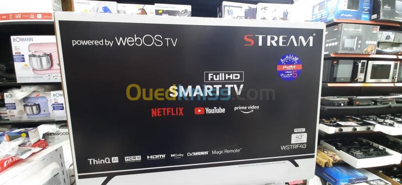  Promotion stream 43 smart Webos remote magic