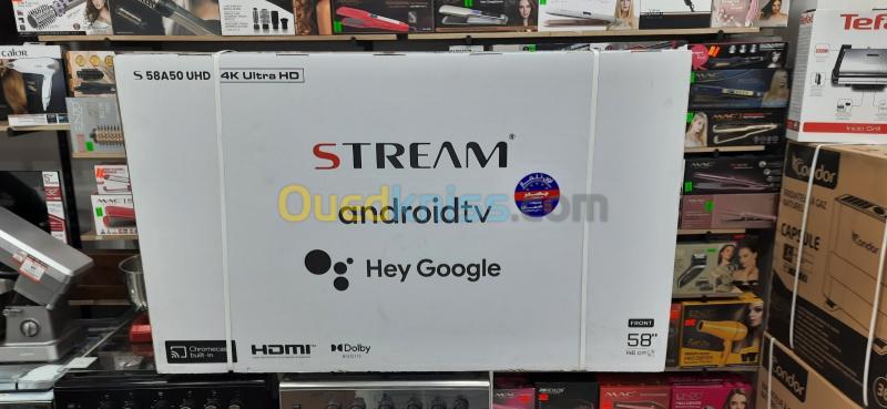  promotion stream 58 uhd 4k android 11 framless hdr 10