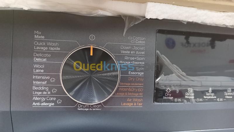 Promo Machine a laver TCL 10.5kg DRY séchante 20 de Garantie inverter direct drive VAPEUR 5