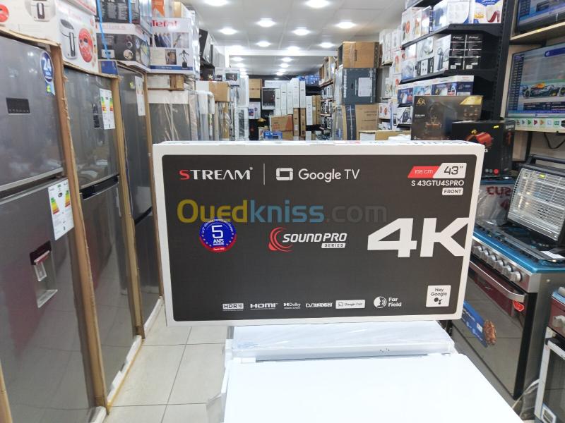 BOOM NEW PROMO STREAM 43 4K SMART SOUNDPRO GOOGLE Tv HDR 10+ 2