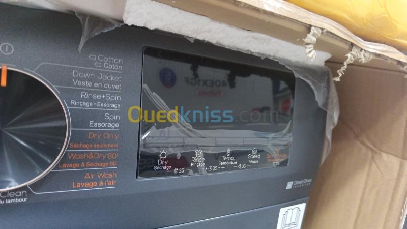 Promo Machine a laver TCL 10.5kg DRY séchante 20 de Garantie inverter direct drive VAPEUR 4