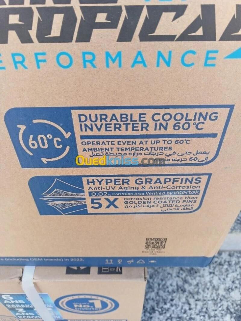 PROMO CLIMATISEUR MIDEA 12000BTU KING TROPICAL INVERTER-SMART 2