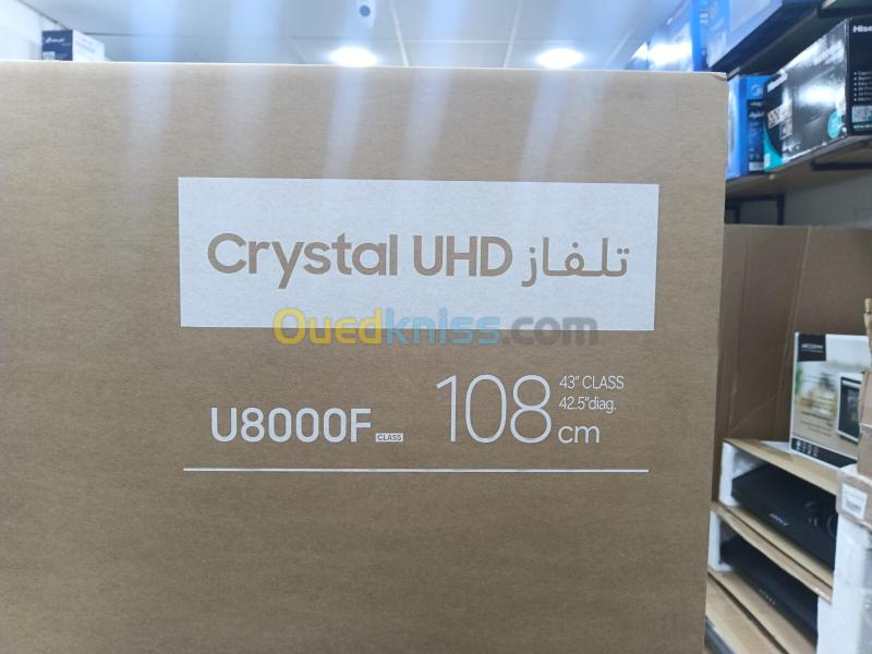 SUPER PROMO TV SAMSUNG U8000F 2026 43 UHD 4K SMART TIZEN CRYSTAL 3