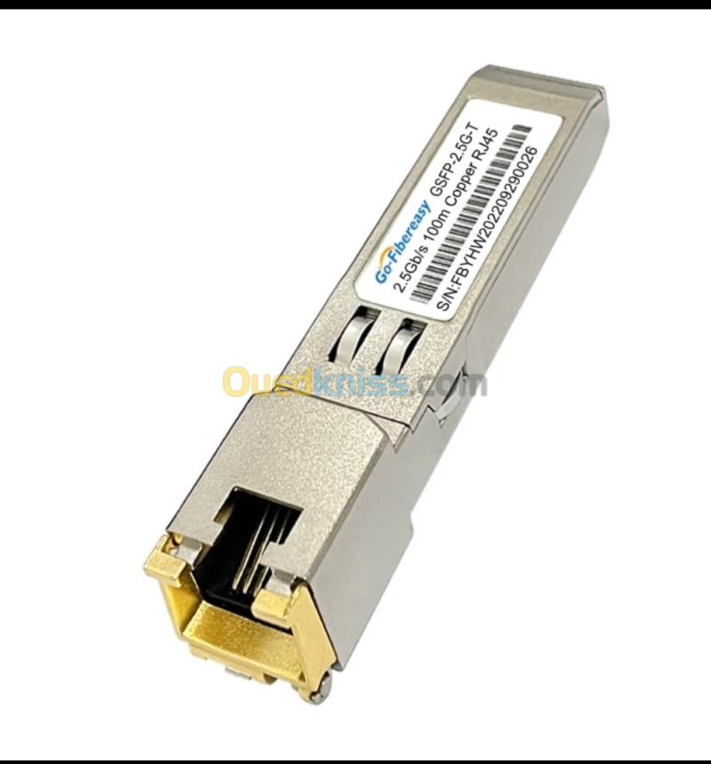 10Giga SFP+, copper RJ45 interface 2