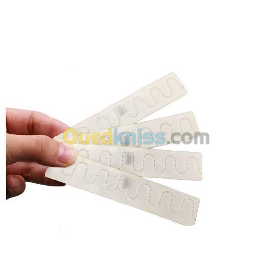 étiquette RFID UHF 860-960 en tissu lavable de 60 x 25 5