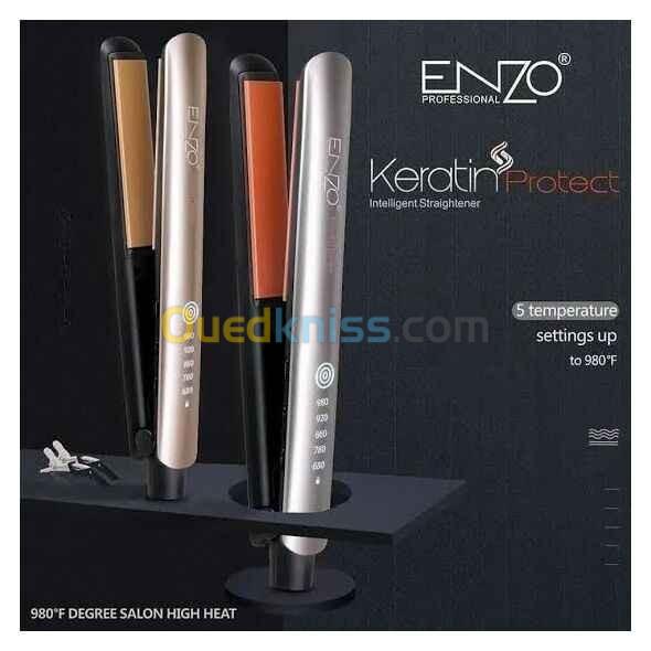  Lisseur cheveux ENZO keratin protect EN 38-60