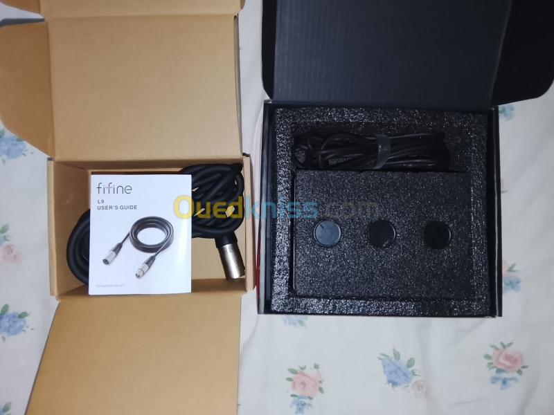 FiFine Mixer Amply 1 XLR INTERFACE Recording audio Mixer