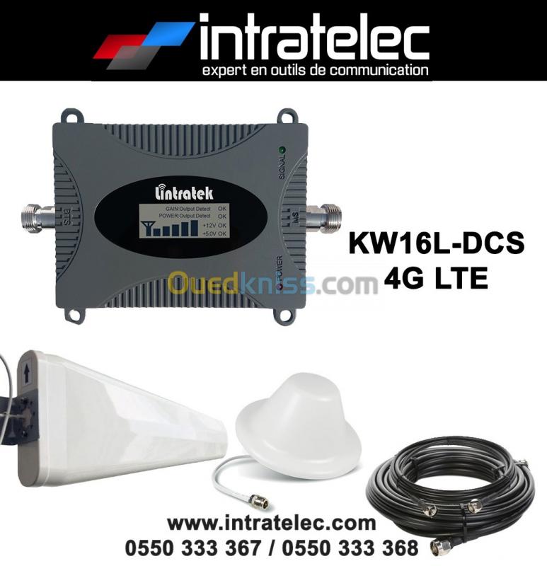  Amplificateur GSM Repeteur Lintratek 4GLTE Single Band KW16L-DCS