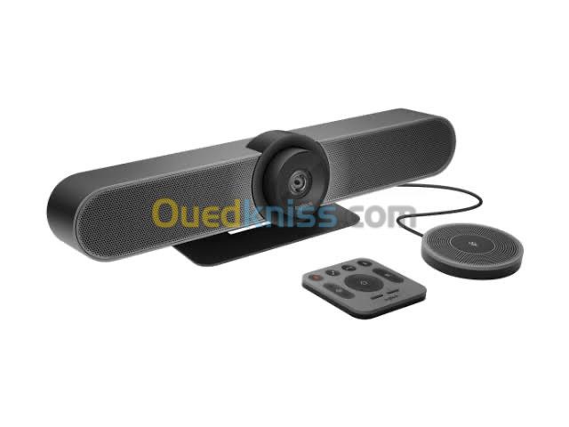 Logitech MeetUp, Système de ConférenceCam, Webcam Visioconférence, Ultra HD 4K/1080p/720p, 3 Micro