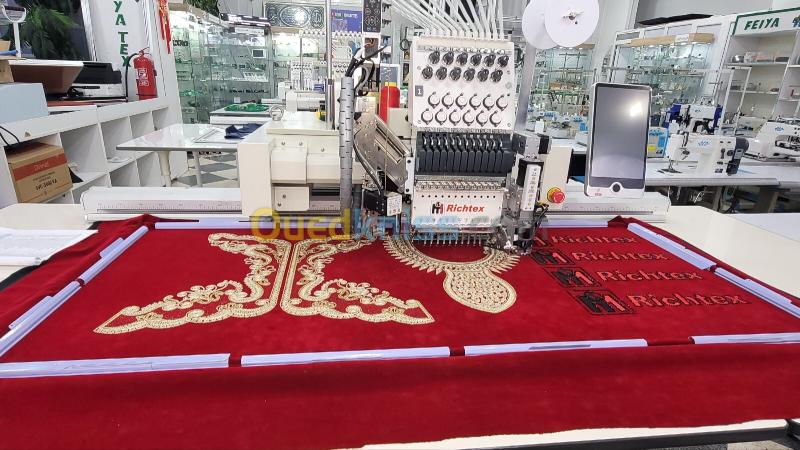 ماكينة الطرز والفتلة والخرز Richtex