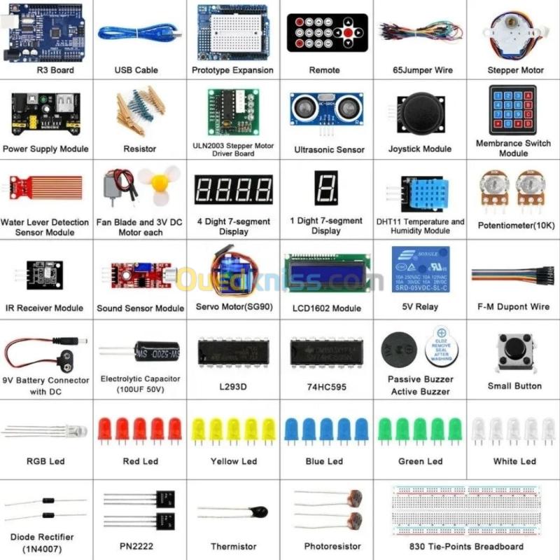 Kit d'Electronique Super Starter Elegoo (171 Pièces pour Arduino et Robotique) 6