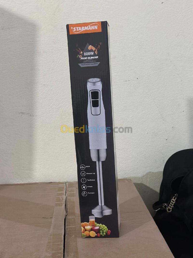 Mixeur Plongeant STARMANN 800W - 4 Lames