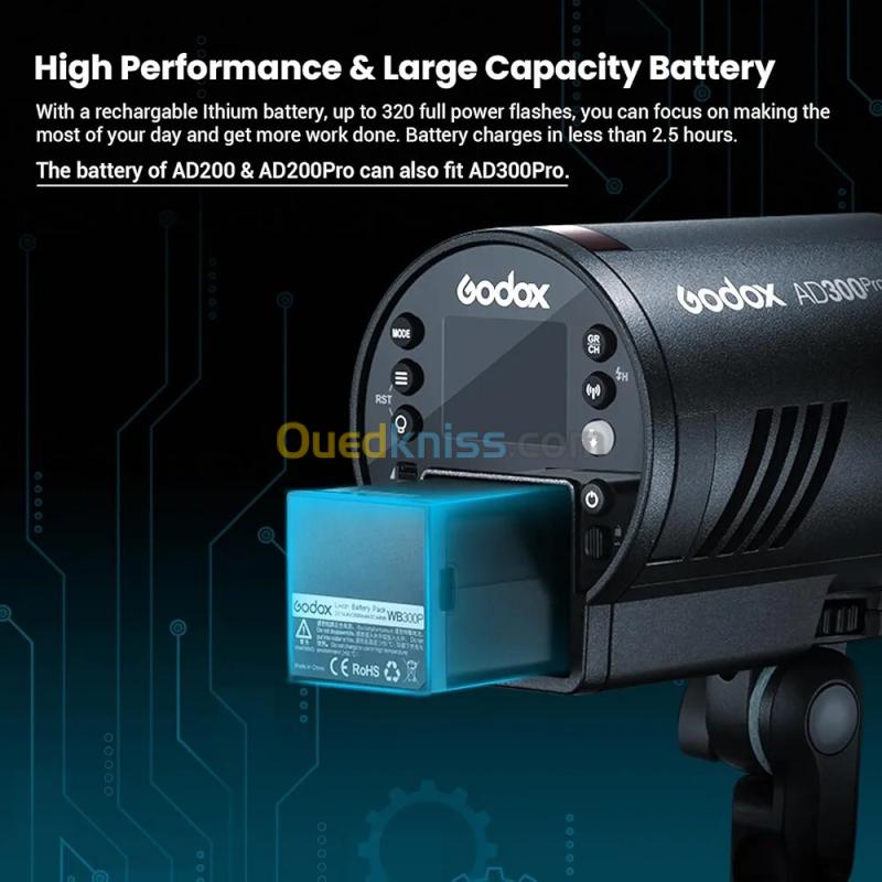Flash Godox AD300 PRO 8