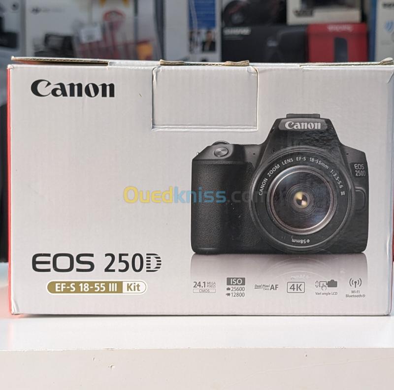 Caméra Canon 250D - 18 55 viii 2