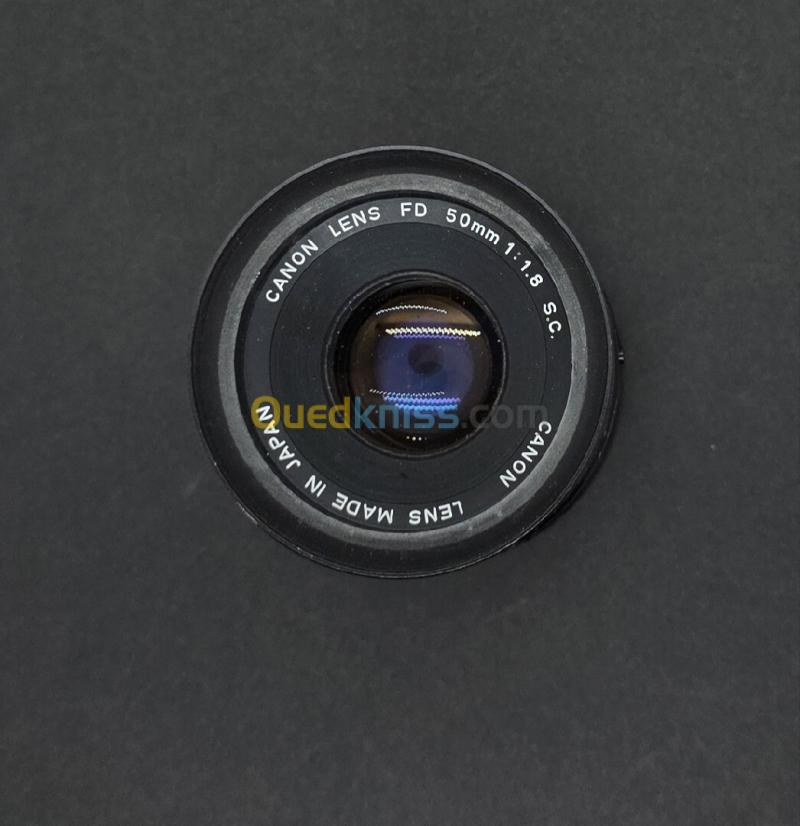 Canon FD 50mm 1.8 + Bague EF 2