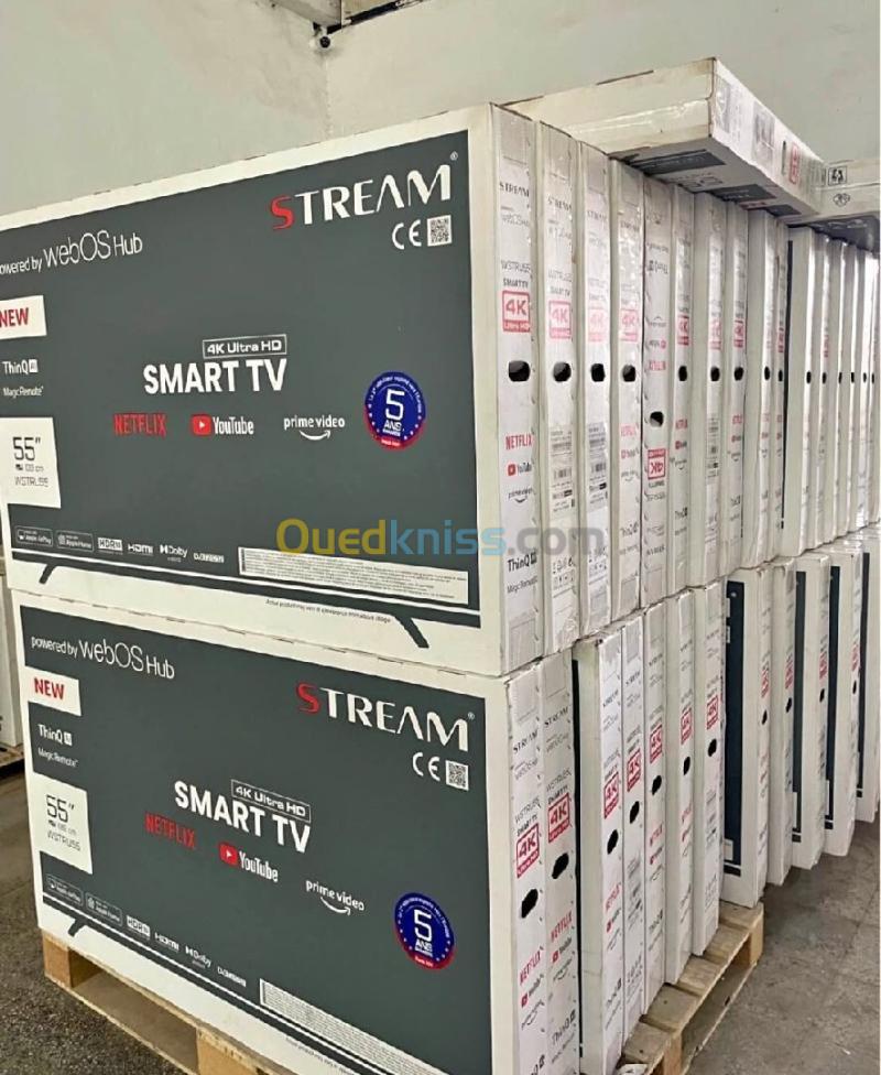 Promotion tv stream 32"/40"/43"/50"/55"/58"/65/70/75/85" simple/webOS/Google tv 5