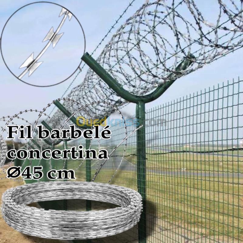 COFAN Fil Barbelé Galvanisé 1,7mm X 50m - Clôture Protection Propriété