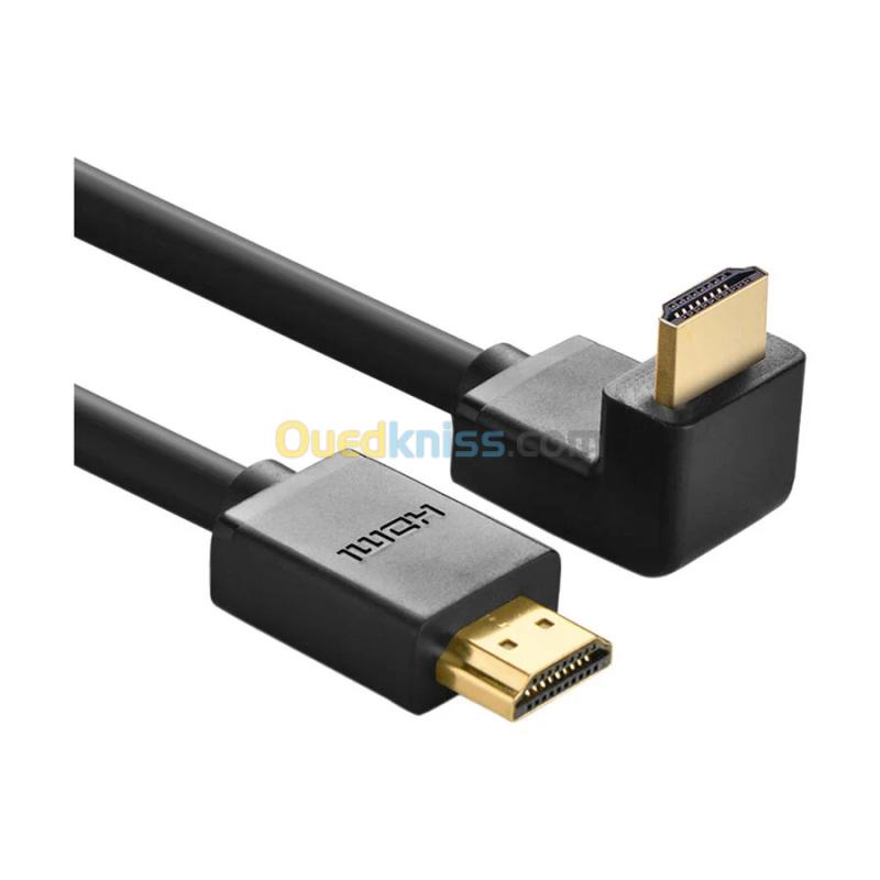 CABLE UGREEN HDMI M/M 4K 2M 90 DEGRES 10173