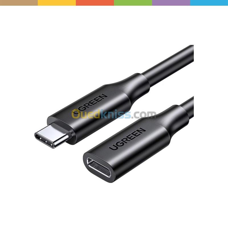 CABLE UGREEN EXTENSION USB C 1M 10387
