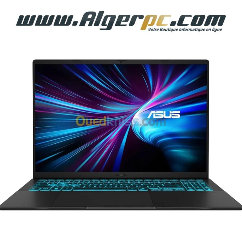 Asus Vivobook V16 (V3607VU) Intel Core 7 240H/16Go DDR5/512Go SSD/Ecran 16 Pouces WUXGA 144Hz/GeForce RTX 4050 6GB/Windows 11 Pro