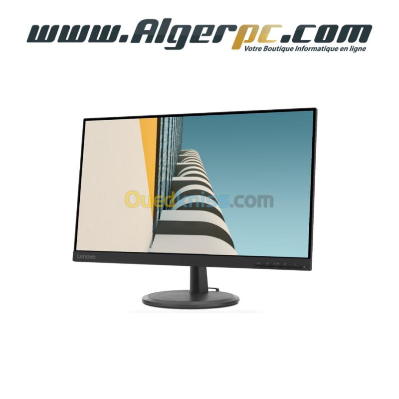 Ecran Lenovo C24-40 24 pouces en FHD avec 75Hz/dalle VA 16:9ème/4ms/HDMI/VGA/sortie casque