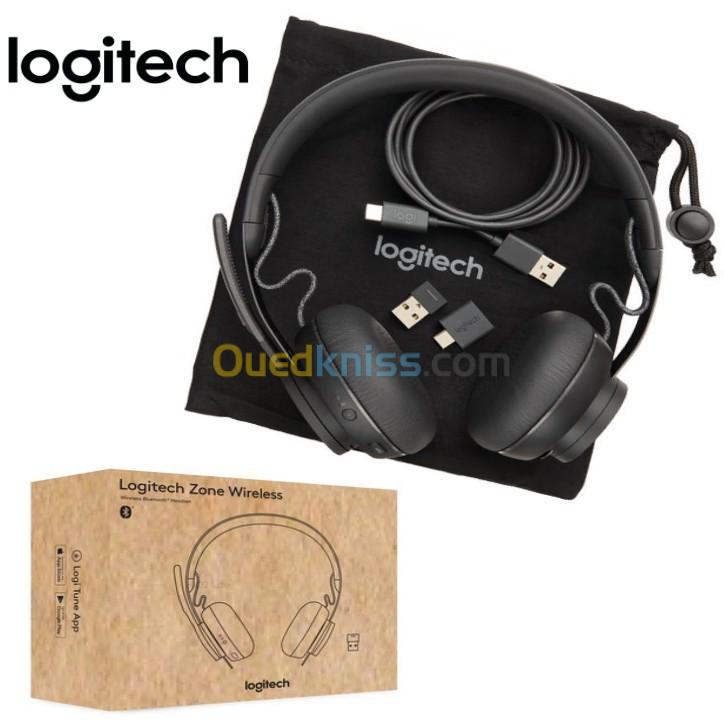  Casque ( ecouteurs / headset ) Logitech Zone Wireless Bluetooth sans Fil/Filaire USB /Noir