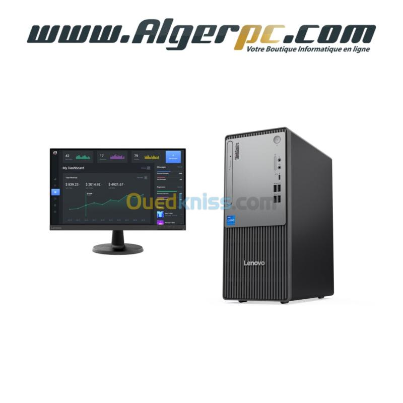 Desktop Lenovo ThinkCentre Neo 50T G5 i5-13400/8Go DDR5/512Go SSD/Intel UHD730/Windows 11 Pro/Ecran Lenovo 24 FHD