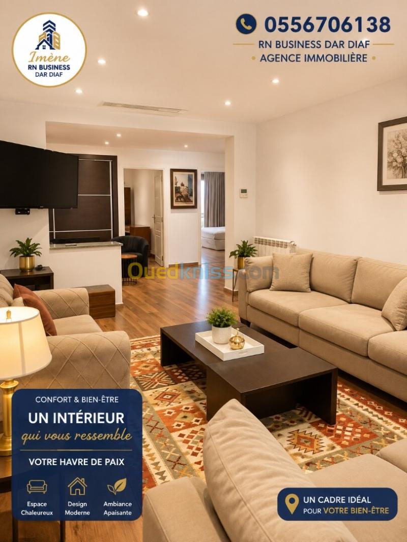 Location Appartement F3 Alger Hydra 2