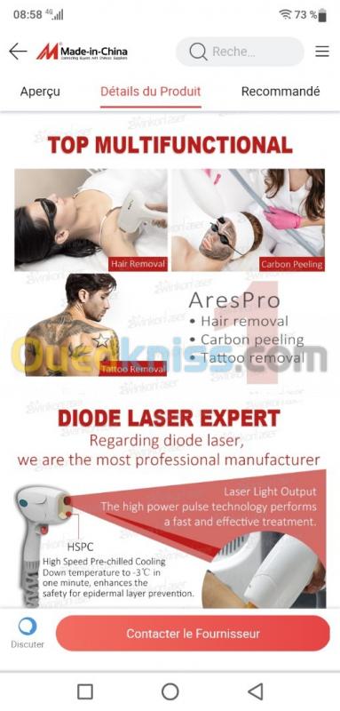  Épilation laser définitive/ Détatouage